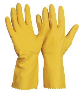 LEIKATEX Schutz-Handschuhe Naturlatex (12 Paar)