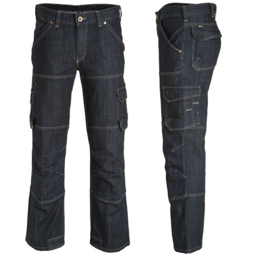 FHB Stretch-Jeans Arbeitshose  WILHELM 22659 22-schwarzblau 