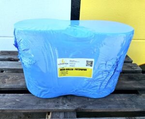 LOVATEX Putzpapier Maxi-Rollen blau (2 Ro.)