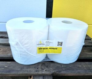 LOVATEX Putzpapier Midi-Rollen weiß (2 Ro.)