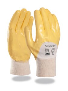 SOLIDSTAR Schutz-Handschuhe Nitrilstar (12 Paar)