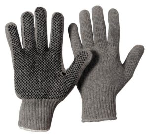 LEIKATEX Schutz-Handschuhe BW-Strick (12 Paar)