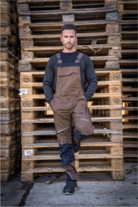 LEIBWÄCHTER Stretch-Latzhosen Flex-Line